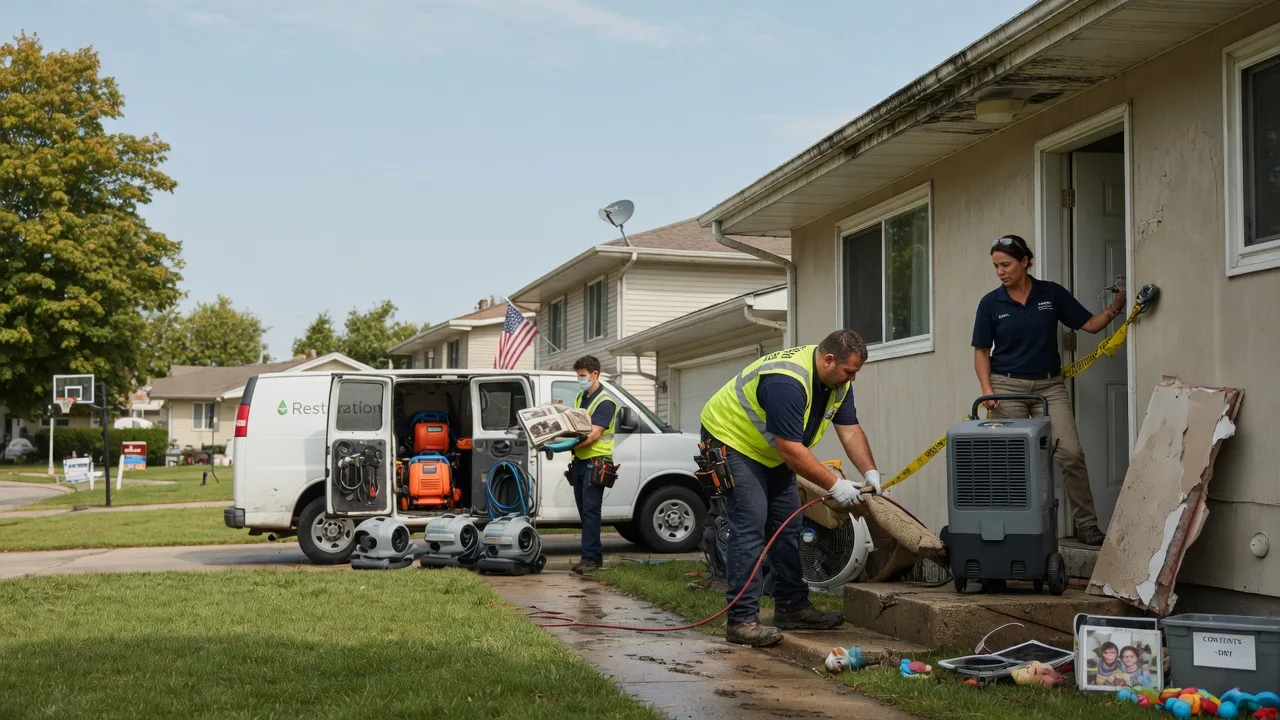 Water Damage Restoration in Saint Clair, PA near me